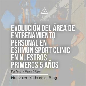 Lee más sobre el artículo <strong>EVOLUCIÓN DEL ÁREA DE ENTRENAMIENTO PERSONAL</strong>