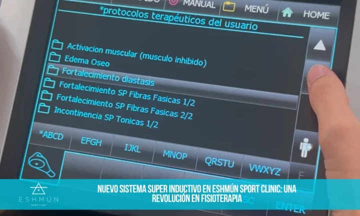 Nuevo Sistema Super Inductivo en Eshmún Sport Clinic: una revolución en fisioterapia