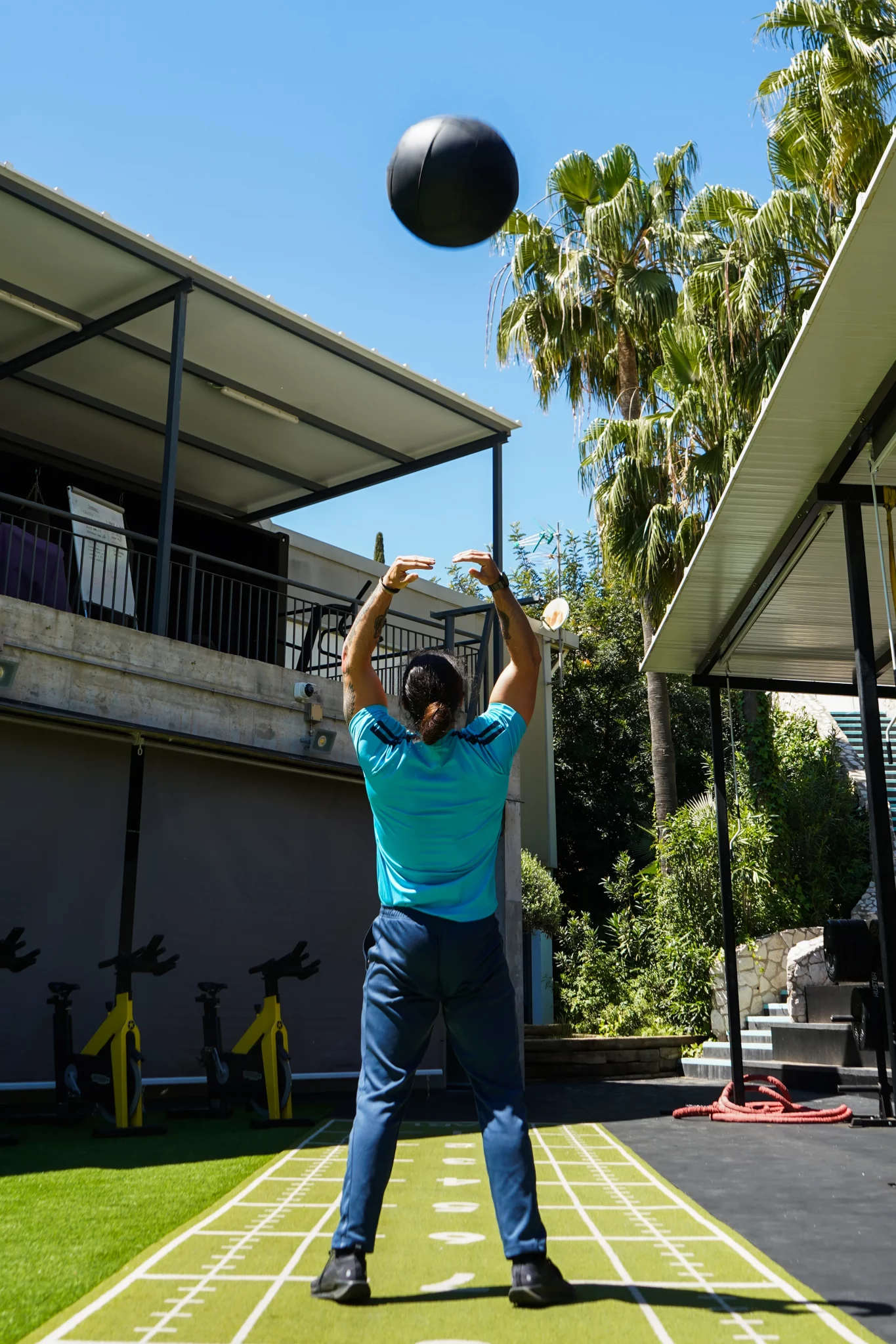 lanzamiento de balón