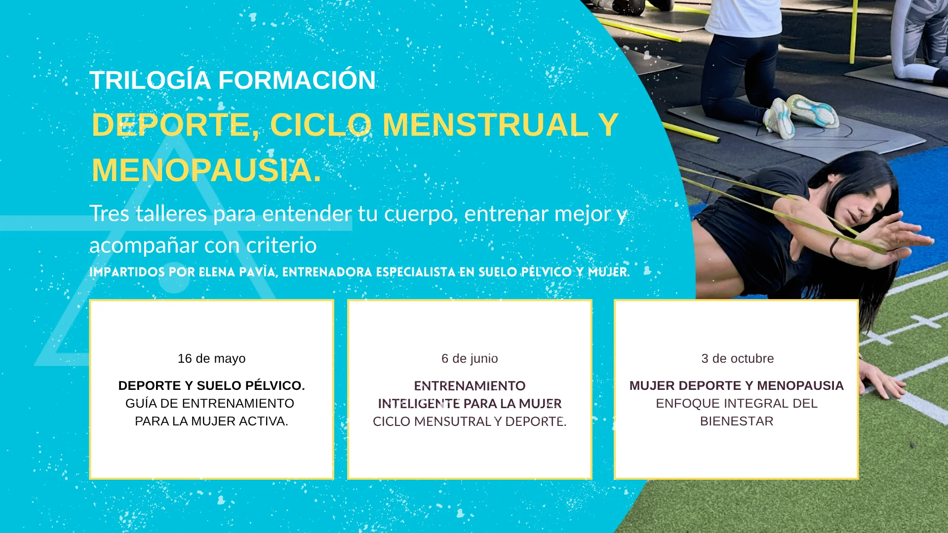 trilogía de mujer y entrenamiento