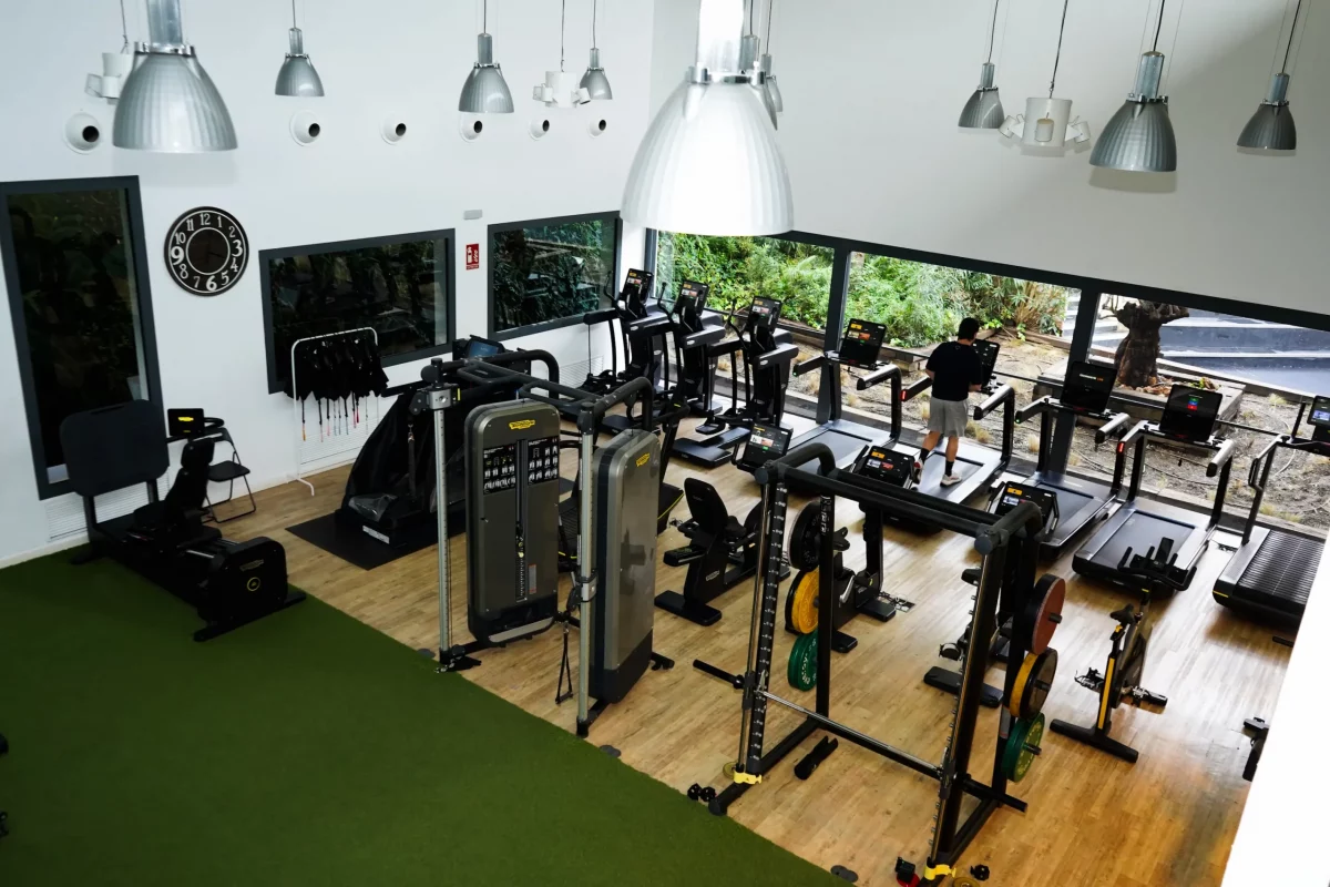 zona entrenamiento persona en Málaga